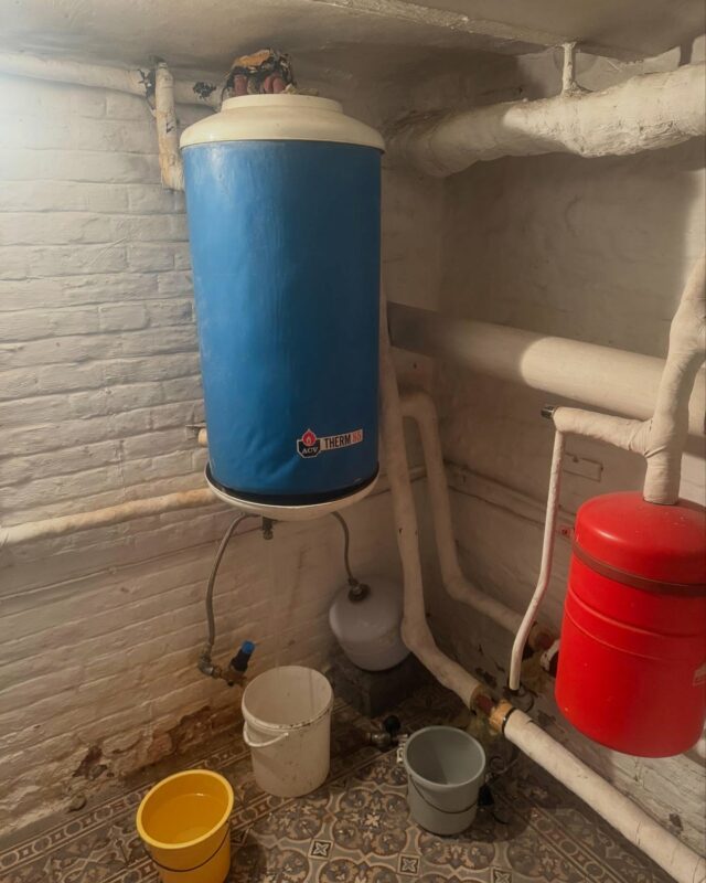 Remplacement d un boiler bouché avec le calcaire
